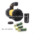 3*AA Battery Power Supply With Adjustable Handle and Hook LED Spotlight Handheld